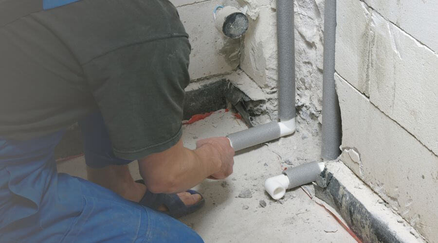 Local tankless water heater installation in Charlton, MA
